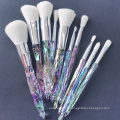 Crystal Bling Professional Maquillage Brosse Set Étiquette privée